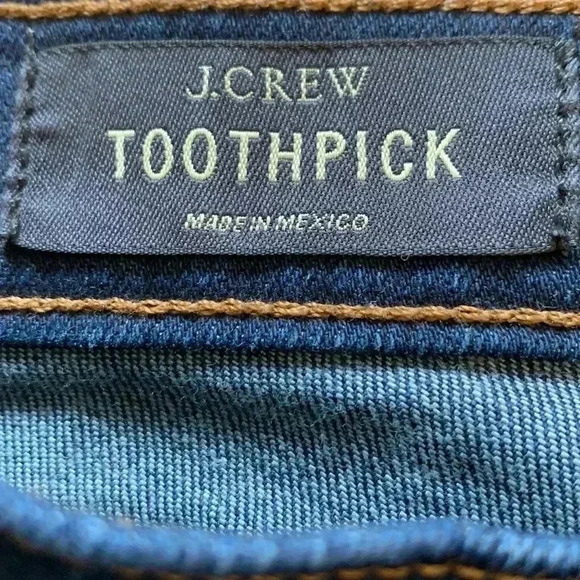 J.Crew Toothpick jeans, mid rise, skinny - Picture 4 of 7